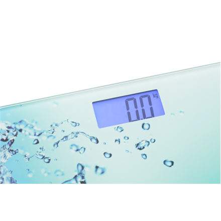 Mesko | Bathroom scales | MS 8156 | Maximum weight (capacity) 150 kg | Accuracy 100 g | Blue - Image 4