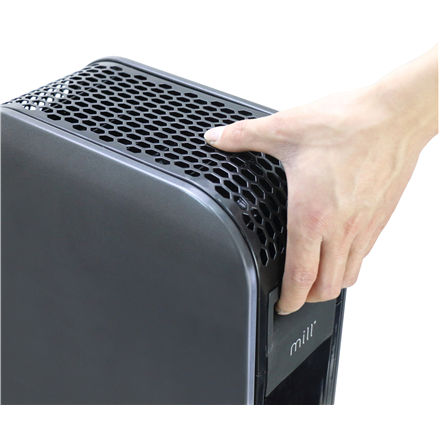 Mill | Heater | AB-H1000DN | Oil Filled Radiator | 1000 W | Number of power levels 3 | Suitable for rooms up to 12-16 m² | Black - Image 9