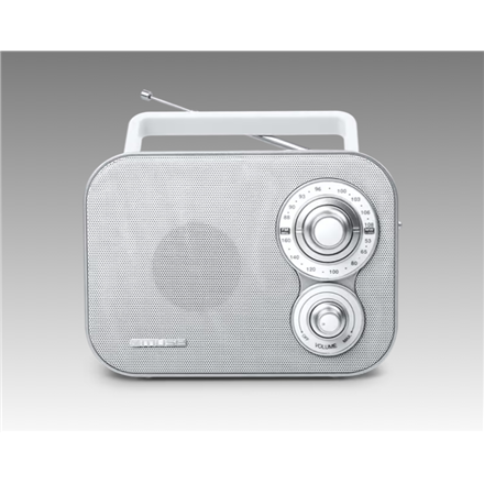 Muse | Portable Radio | M-051RW | AUX in | White - Image 3