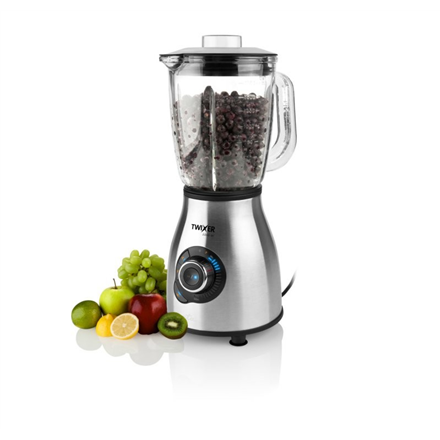 ETA | Blender | Twixer ETA601190000 | Tabletop | 1000 W | Jar material Glass | Jar capacity 1.75 L | Ice crushing | Stainless steel - Image 2