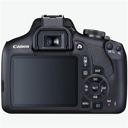 Canon | EOS | 2000D 18-55 III EU26 | SLR Camera Kit | Megapixel 24.1 MP | ISO sensitivity (max) 12800 | Display diagonal 3.0 " | Wi-Fi | Video recording | APS-C | Black - Image 6