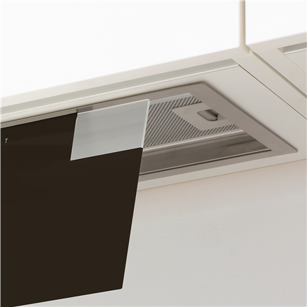 CATA | Hood | GC DUAL A 45 XGBK | Canopy | Energy efficiency class A | Width 45 cm | 820 m³/h | Touch control | LED | Black glass - Image 5