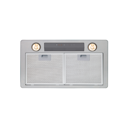 CATA | Hood | GL 45 X /C | Canopy | Energy efficiency class A | Width 50 cm | 820 m³/h | Touch | EcoLed | Stainless steel - Image 2