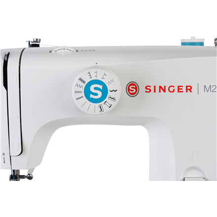 Singer | Sewing Machine | M2105 | Number of stitches 8 | Number of buttonholes 1 | White - Image 6