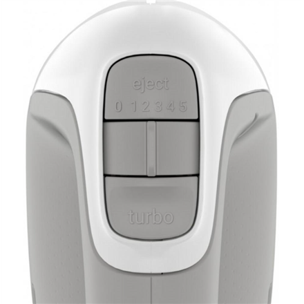 TEFAL | Hand Mixer | HT450B38 | Hand Mixer | 450 W | Number of speeds 5 | Turbo mode | White - Image 8