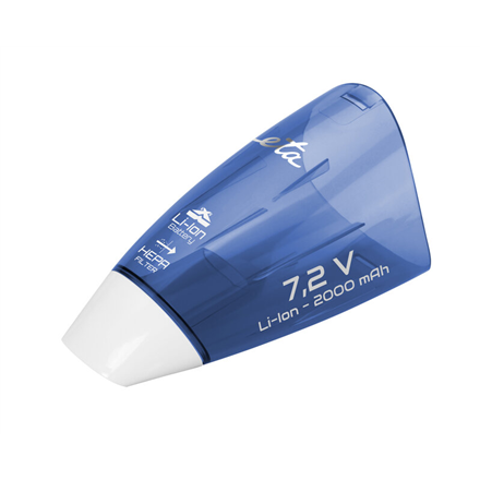ETA | Vacuum cleaner | Verto ETA144290000 | Cordless operating | Handheld | 7.2 V | Operating time (max) 15 min | White/Blue - Image 6