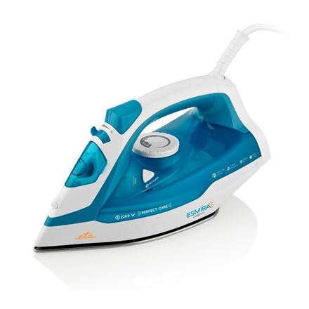ETA | Iron | Esmira ETA027390000 | Steam Iron | 2200 W | Water tank capacity 380 ml | Continuous steam 40 g/min | Steam boost performance 100 g/min | Turquoise - Image 3