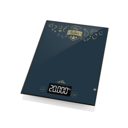 ETA | Kitchen scale | ETA477790000 Farmer | Maximum weight (capacity) 20 kg | Graduation 1 g | Display type LCD | Black