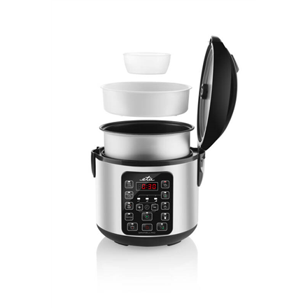 ETA | Rice cooker | ETA413190000 Granellino | 500 W | 1.5 L | Number of programs 9 | Stainless steel/Black - Image 4
