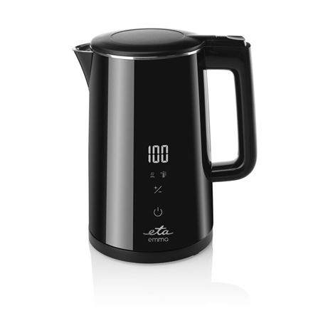 ETA | Kettle | ETA559590000 Emma | Electric | 2200 W | 1.5 L | Stainless steel | 360° rotational base | Black - Image 4