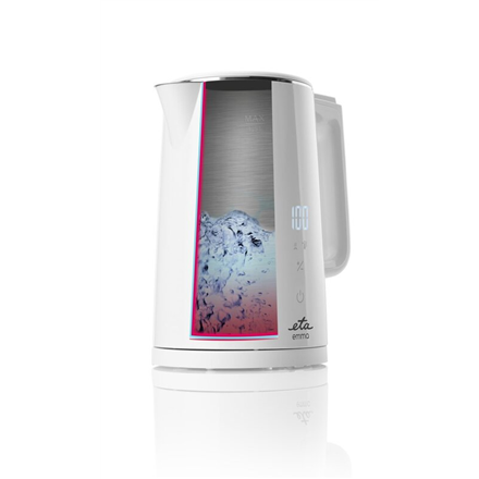 ETA | Kettle | ETA559590010 Emma | Electric | 2200 W | 1.5 L | Stainless steel | 360° rotational base | White - Image 3