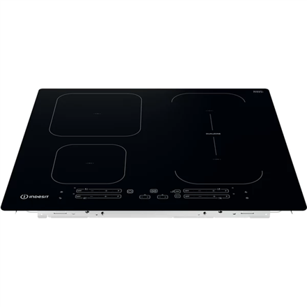 INDESIT | Hob | IB 65B60 NE | Induction | Number of burners/cooking zones 4 | Touch | Timer | Black - Image 3