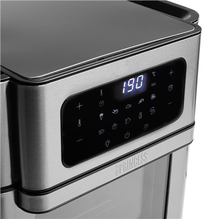 Princess | Aerofryer Oven | 182065 | Power 1500 W | Capacity 10 L | Black/Stainless Steel - Image 9