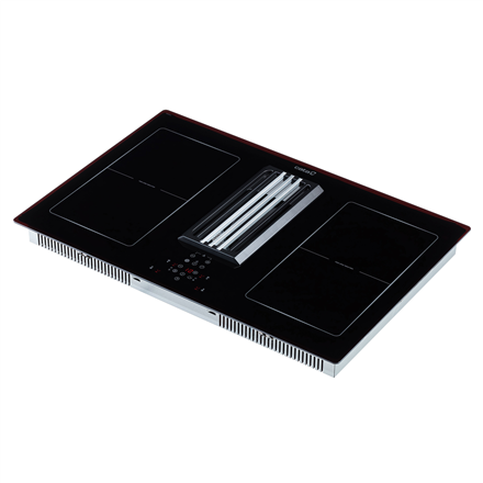 CATA | IAS 770 | Induction hob with built-in hood | Number of burners/cooking zones 4 | Touch | Timer | Black - Image 3