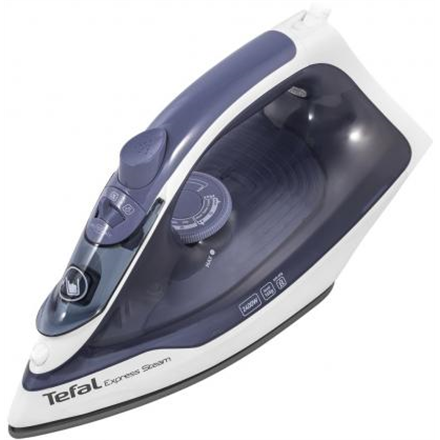 TEFAL | FV2837E0 | Steam Iron | 2400 W | Water tank capacity 150 ml | Continuous steam 35 g/min | Blue/White - Image 2