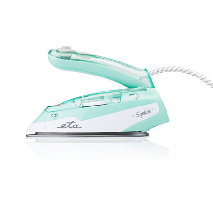 ETA | ETA127190000 Sophia | Steam Travel Iron | 1100 W | Water tank capacity 80 ml | Continuous steam 30 g/min | Steam boost performance 50 g/min | Green/White - Image 4
