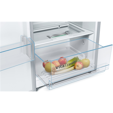 Bosch | Refrigerator | KSV33VLEP | Energy efficiency class E | Free standing | Larder | Height 176 cm | 39 dB | Stainless Steel - Image 7