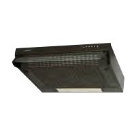 CATA | Hood | F-2060 BK /L | Conventional | Energy efficiency class C | Width 60 cm | 311 m³/h | Mechanical | LED | Black - Image 2