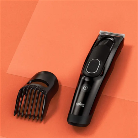 Braun | Hair Clipper | HC5310 | Cordless | Number of length steps 9 | Black - Image 8