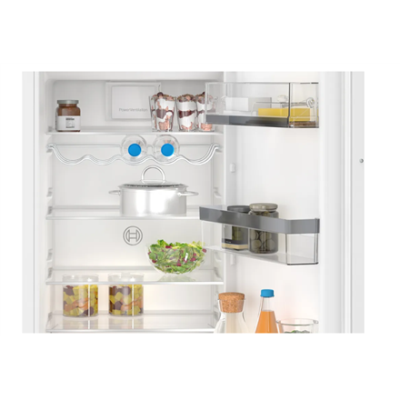 Bosch | Refrigerator | KIL82ADD0 | Energy efficiency class D | Built-in | Larder | Height 177.2 cm | Fridge net capacity 246 L | Freezer net capacity 34 L | Display | 34 dB | White - Image 3