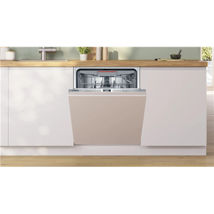 Dishwasher | SBH4HVX00E | Built-in | Width 60 cm | Number of place settings 14 | Number of programs 6 | Energy efficiency class D | Display | White - Image 3