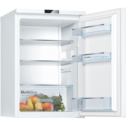 Bosch Refrigerator | KTR15NWEB | Energy efficiency class E | Free standing | Larder | Height 85 cm | Fridge net capacity 134 L | Display | 39 dB | White - Image 3