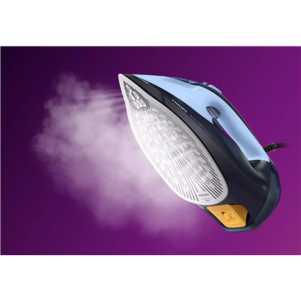 Philips DST7041/20 | Steam Iron | 2800 W | Water tank capacity 300 ml | Continuous steam 50 g/min | Steam boost performance 250 g/min | Blue - Image 4
