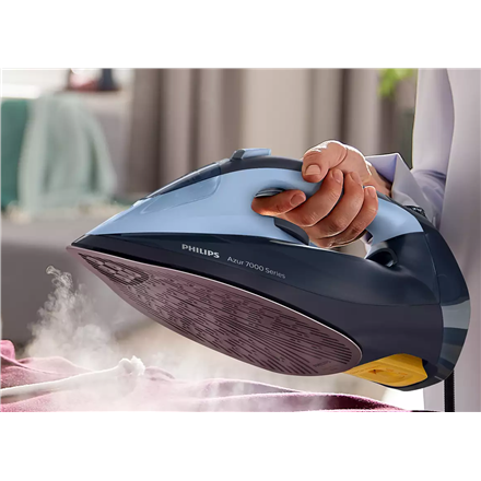 Philips DST7041/20 | Steam Iron | 2800 W | Water tank capacity 300 ml | Continuous steam 50 g/min | Steam boost performance 250 g/min | Blue - Image 7