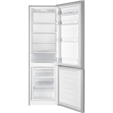 Gorenje Refrigerator | RK4182PS4 | Energy efficiency class E | Free standing | Combi | Height 180 cm | Fridge net capacity 198 L | Freezer net capacity 71 L | 39 dB | Grey - Image 2