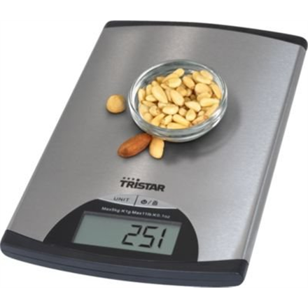 Tristar | Kitchen scale | KW-2435 | Maximum weight (capacity) 5 kg | Metallic - Image 5