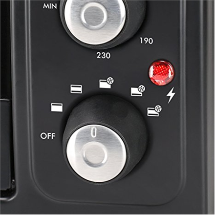 Tristar | Electric mini oven | OV-1443 | Integrated timer | 38 L | Table top | 3100 W | Black - Image 5