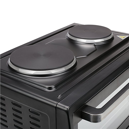 Tristar | Electric mini oven | OV-1443 | Integrated timer | 38 L | Table top | 3100 W | Black - Image 7
