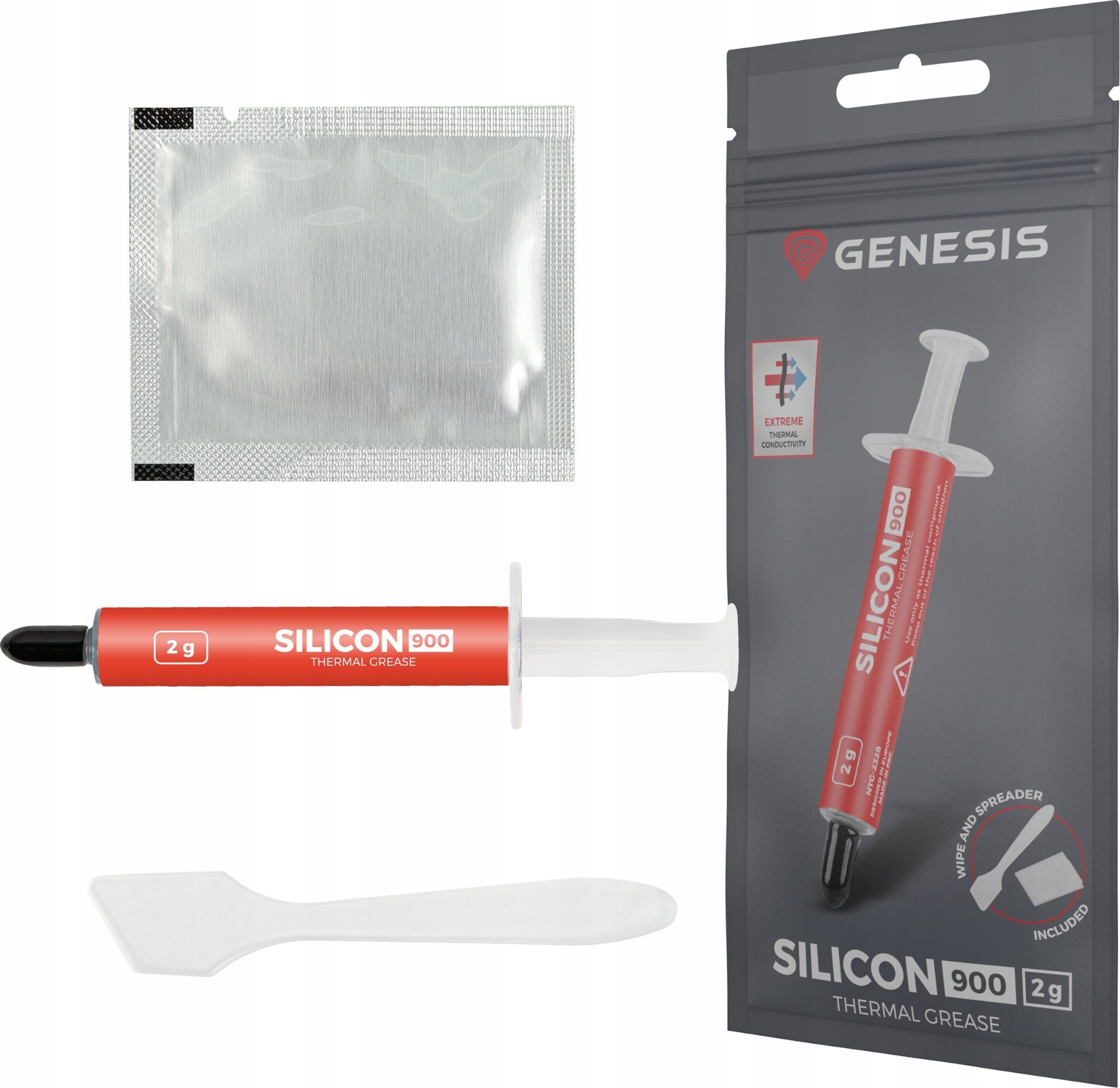 Genesis Thermal Grease Silicon 900 2G | NTG-2328 - Image 4
