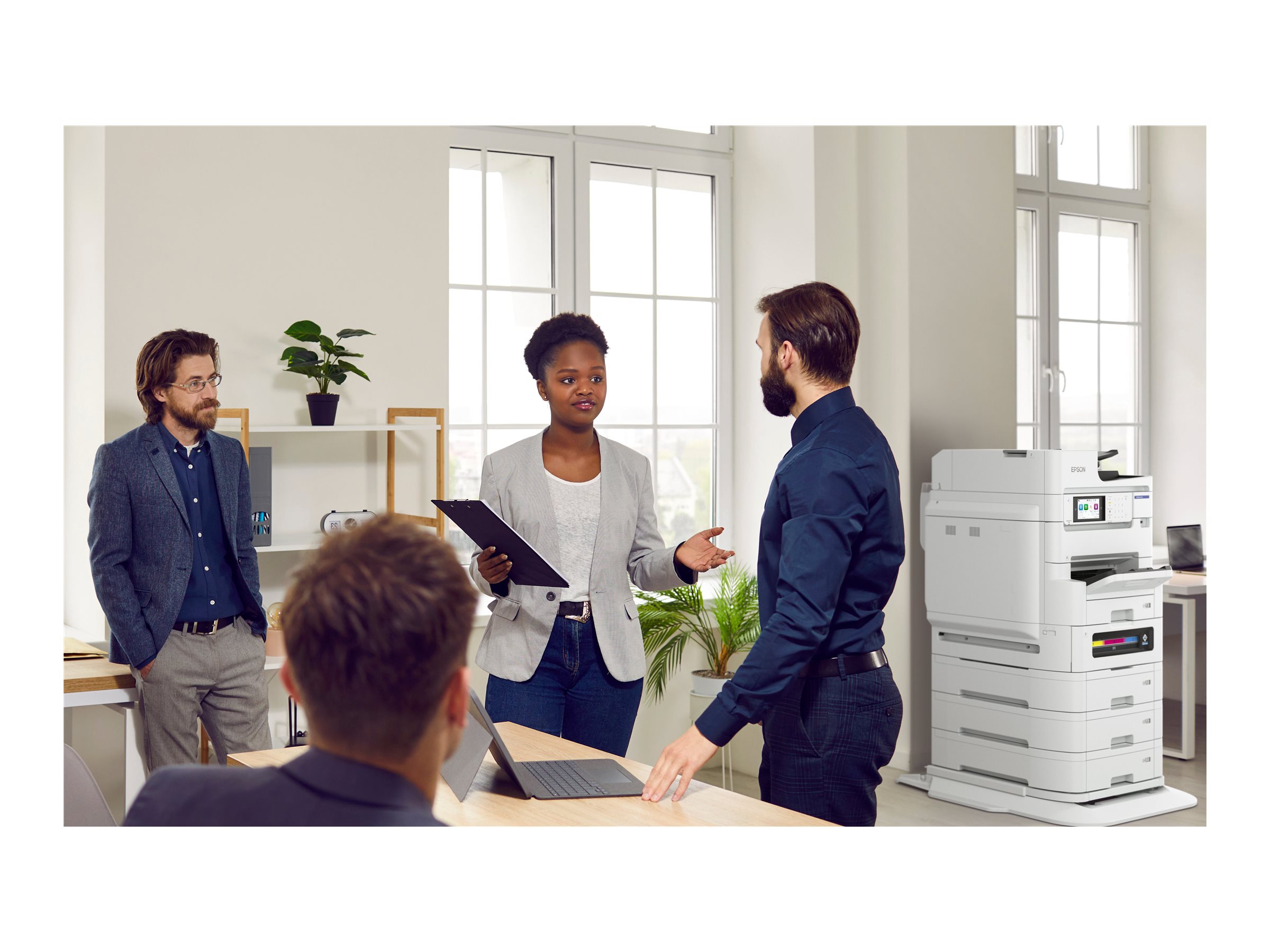 Epson Multifunctional printers | WorkForce Pro EM-C8101RDWF | Inkjet | Colour | A4 | Wi-Fi | White - Image 14