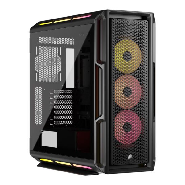 Corsair PC Case | iCUE LINK 5000T LX RGB | Black | Mid-Tower | Power supply included No
