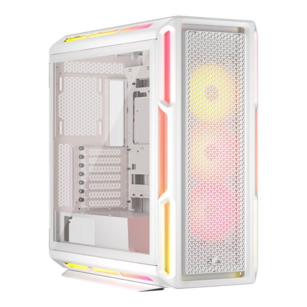 Corsair PC Case | iCUE LINK 5000T LX RGB | White | Mid-Tower | Power supply included No
