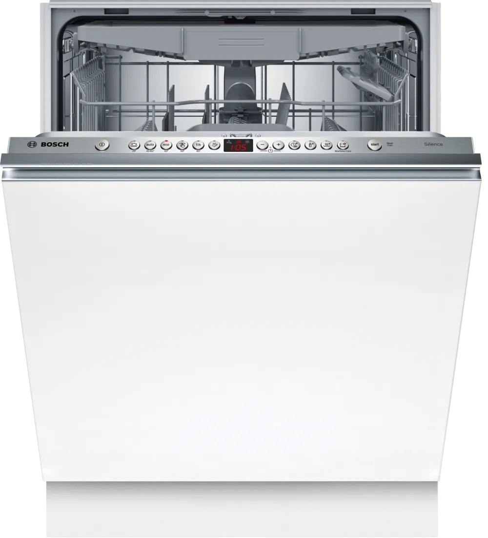 Bosch Dishwasher | SMV46KX12E | Built-in | Width 60 cm | Number of place settings 13 | Number of programs 6 | Energy efficiency class E | AquaStop function | White