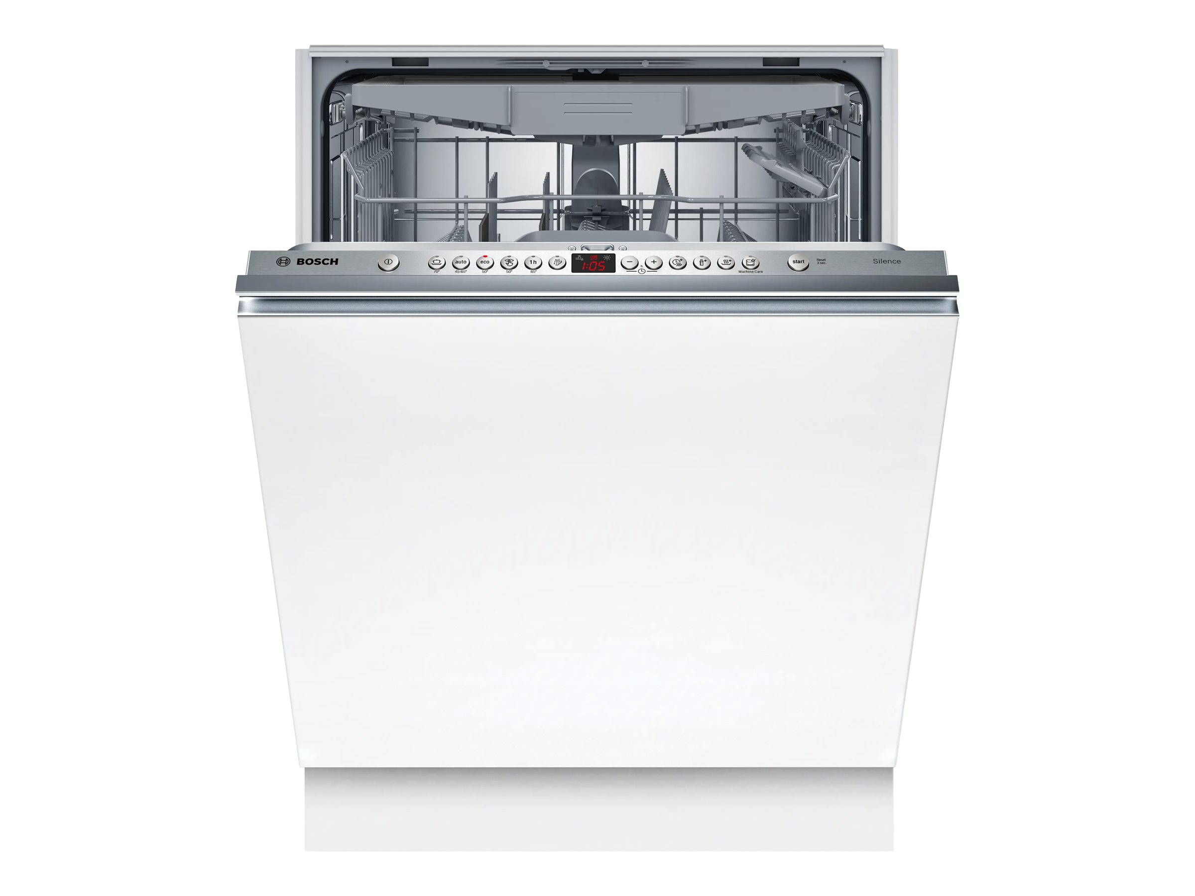 Bosch Dishwasher | SMV46KX12E | Built-in | Width 60 cm | Number of place settings 13 | Number of programs 6 | Energy efficiency class E | AquaStop function | White - Image 2