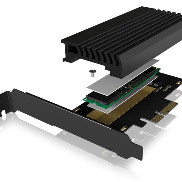 Raidsonic | ICY BOX | PCIe card with M.2 M-Key socket for one M.2 NVMe SSD