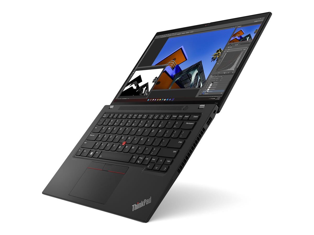 Lenovo ThinkPad T14 G6 | Black | 14 " | IPS | WUXGA | 1920 x 1200 pixels | Anti-glare | Intel Core Ultra 5 | 225U | 16 GB | SODIMM DDR5 | Solid-state drive capacity 512 GB | Intel Graphics | Windows 11 Pro | 802.11ax | Bluetooth version 5.3 | Keyboard language Nordic | Keyboard backlit | Warranty 36 month(s) | Battery warranty 12 month(s) - Image 23