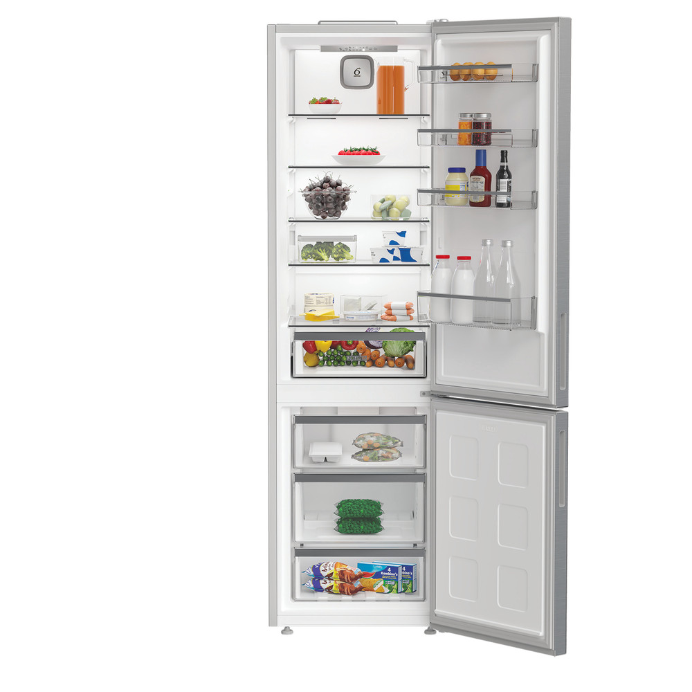 Whirlpool Refrigerator | WHK 25404 XP5E | Energy efficiency class D | Free standing | Combi | Height 203.5 cm | No Frost system | Fridge net capacity 249 L | Freezer net capacity 106 L | 35 dB | Silver - Image 5