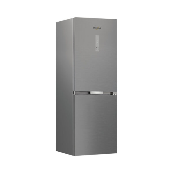 Whirlpool Refrigerator | WHK 26364 XP7E | Energy efficiency class B | Free standing | Combi | Height 186.5 cm | No Frost system | Fridge net capacity 210 L | Freezer net capacity 106 L | 35 dB | Pearl Inox
