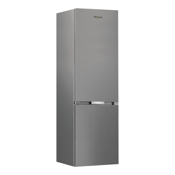 Whirlpool Refrigerator | WHK 25404 XP8E | Energy efficiency class A | Free standing | Combi | Height 203.5 cm | No Frost system | Freezer net capacity 106 L | 32 dB | Pearl Inox
