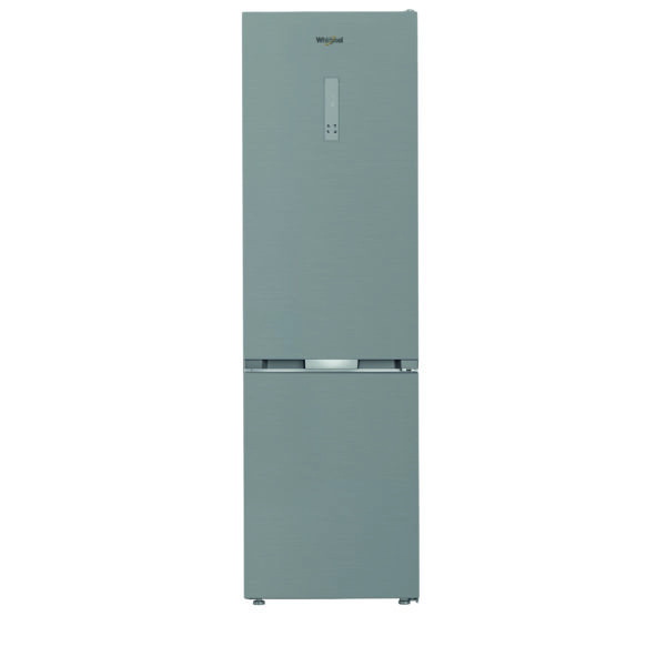 Whirlpool Refrigerator | WHK 26403 XP6E | Energy efficiency class C | Free standing | Combi | Height 203.5 cm | No Frost system | Fridge net capacity 249 L | Freezer net capacity 106 L | 35 dB | Pearl Inox