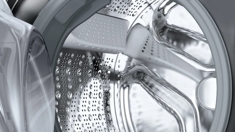 Bosch Washing Machine | WGG244RFSN | Energy efficiency class A | Front loading | Washing capacity 9 kg | 1400 RPM | Depth 59 cm | Width 59.8 cm | Display | LED | Grey - Image 3