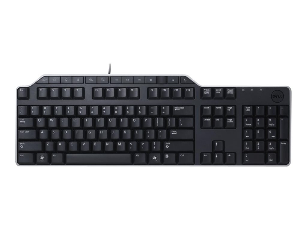 Dell | Keyboard | KB522 | Multimedia | Wired | EN | Black | USB 2.0 | Numeric keypad - Image 6