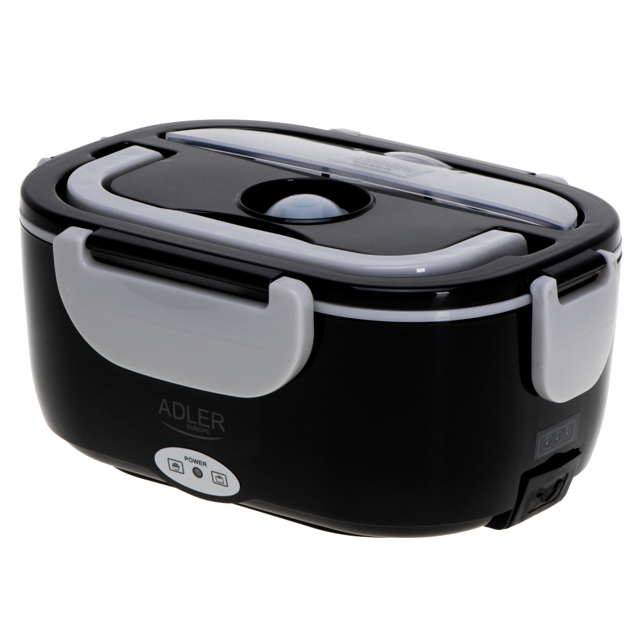 Adler | Electric lunch box with 5 litres thermal bag | AD 4521 | 1 L | Black | Lid included - Image 3