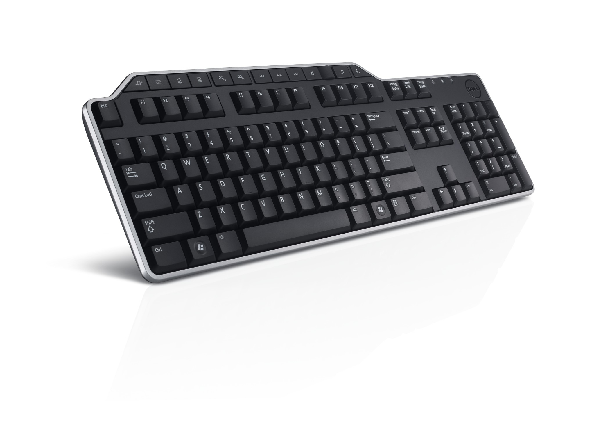 Dell | Keyboard | KB522 | Multimedia | Wired | EN | Black | USB 2.0 | Numeric keypad - Image 12