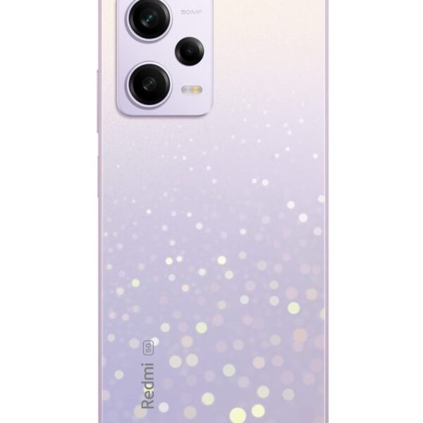 Xiaomi | Redmi Note | 12 Pro 5G | Stardust Purple | 6.67 " | AMOLED | 2400 x 1080 pixels | Mediatek | Dimensity 1080 | Internal RAM 12 GB | 256 GB | Dual SIM | 3G | 4G | 5G | Main camera resolution 50 MP | Secondary camera resolution 8 MP | Android 12, MIUI 13 | 5000 mAh