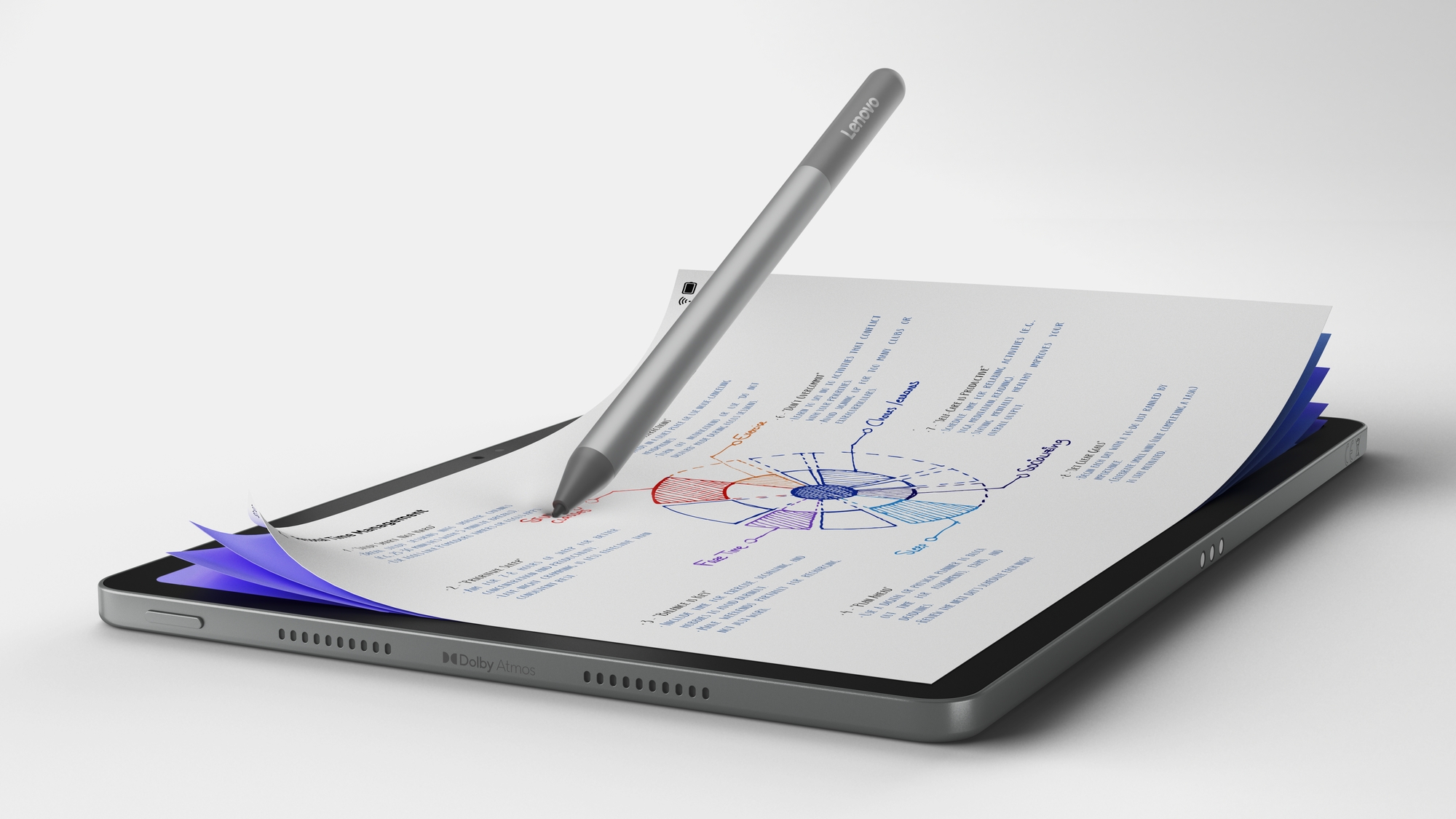 Lenovo ZAFR0399SE | Idea Tab Wi-Fi (w/o power adapter) | 11 " | Luna Grey | IPS | 2560 x 1600 pixels | MediaTek | Dimensity 6300 | 8 GB | Soldered LPDDR4x | 256 GB | Wi-Fi | Front camera | 5 MP | Rear camera | 8 MP | Bluetooth | 5.2 | Android | 15 (OS upgrades until Android 17 and 4 years security patches) | Warranty 24 month(s) | Lenovo Tab Pen, USB-A to USB-C cable, anual - Image 14